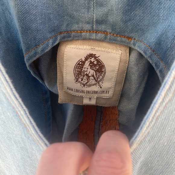 Chasing Unicorns Waiting for the Sun Overalls in Med 🦄🌈 - Picture 4 of 12